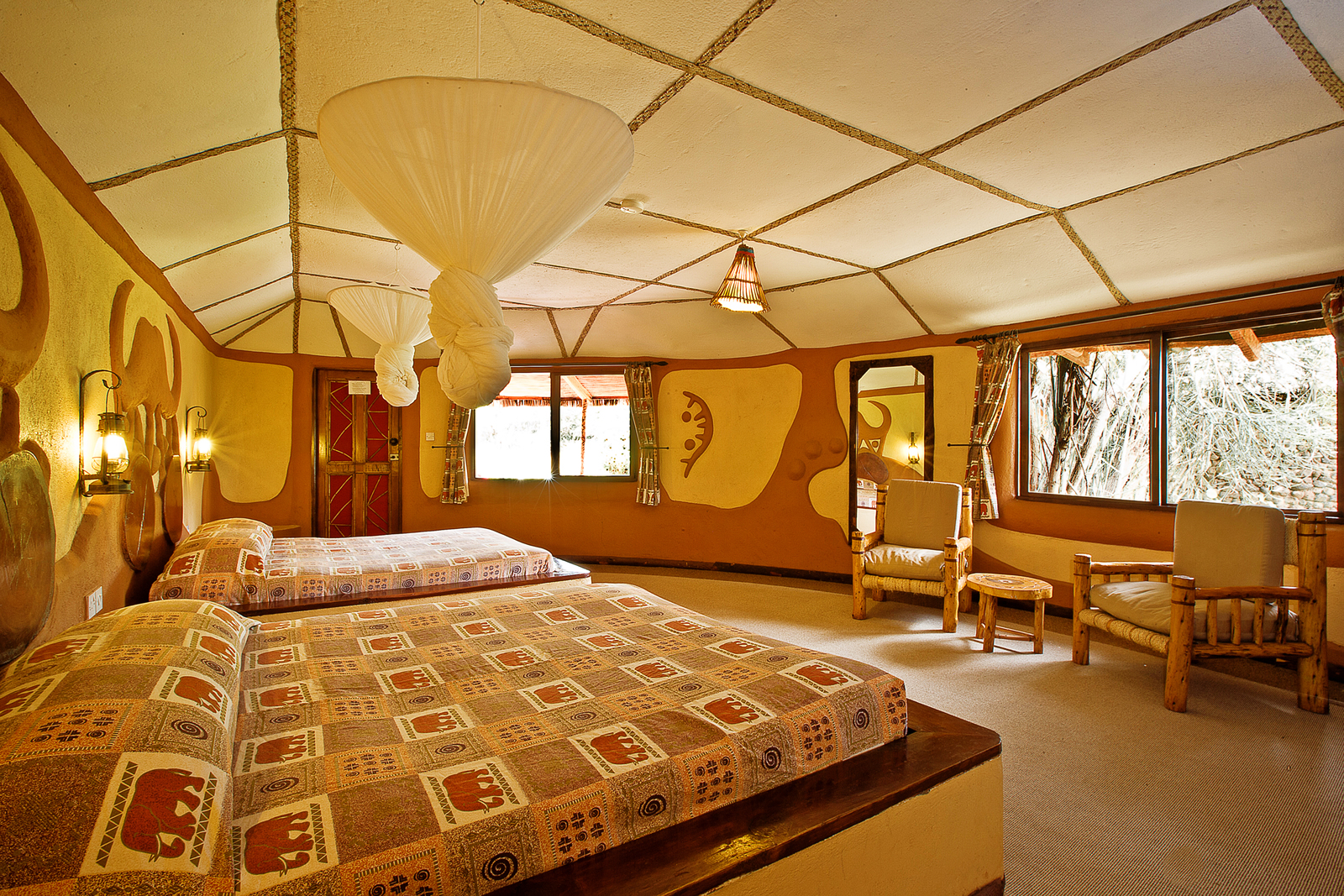 Amboseli-Sopa-Lodge-bedroom interior
